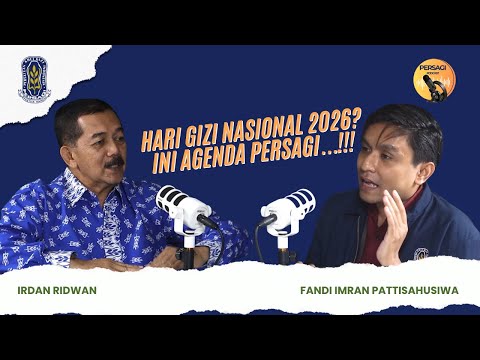 Hari Gizi Nasional 2026?? Ini Agenda PERSAGI Kabupaten Tegal!!! | PERSAGI Kabupaten Tegal PODCAST Eps. 16